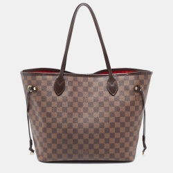 Louis Vuitton Damier Ebene Canvas Neverfull MM Bag