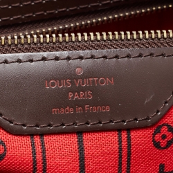 Louis Vuitton Damier Ebene Canvas Neverfull MM Bag