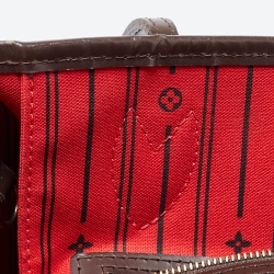 Louis Vuitton Damier Ebene Canvas Neverfull MM Bag
