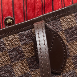 Louis Vuitton Damier Ebene Canvas Neverfull MM Bag