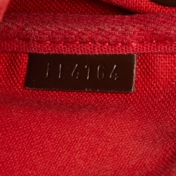 Pre Owned Louis Vuitton Damier Ebene Canvas Favorite MM Bag