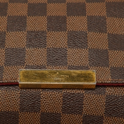 Pre Owned Louis Vuitton Damier Ebene Canvas Favorite MM Bag