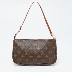 Pre Owned Louis Vuitton Monogram Canvas Cerises Print Accessories Pochette 