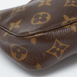 Pre Owned Louis Vuitton Monogram Canvas Cerises Print Accessories Pochette 