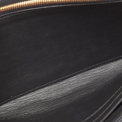 Louis Vuitton Black Leather Love Lock New Wave Long Wallet