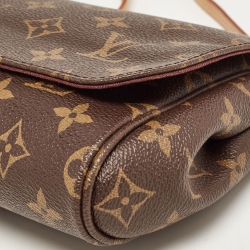 Pre Owned Louis Vuitton Monogram Canvas Favorite MM Bag
