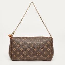 Pre Owned Louis Vuitton Monogram Canvas Favorite MM Bag