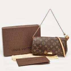 Pre Owned Louis Vuitton Monogram Canvas Favorite MM Bag