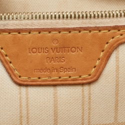 Louis Vuitton Damier Azur Canvas Neverfull MM Bag