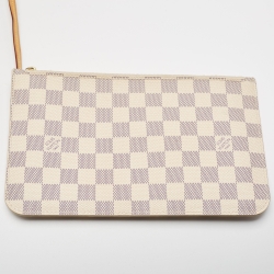 Louis Vuitton Damier Azur Canvas Neverfull MM Bag