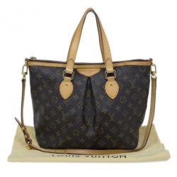 Pre Owned Louis Vuitton Monogram Canvas Palermo Tote PM