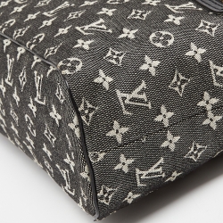 Pre Owned Louis Vuitton Black Monogram Mini Lin Lucille PM Bag