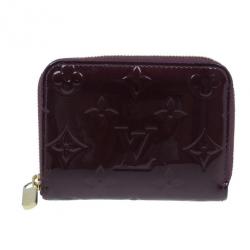 مملوكة مسبقًا Louis Vuitton Amarante Monogram Vernis Zippy Coin Purse