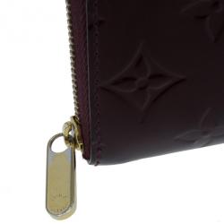 مملوكة مسبقًا Louis Vuitton Amarante Monogram Vernis Zippy Coin Purse
