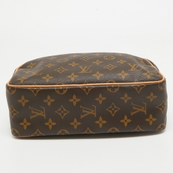 Pre Owned Louis Vuitton Monogram Canvas Trousse Toiletry Pouch 25