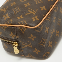 Pre Owned Louis Vuitton Monogram Canvas Trousse Toiletry Pouch 25