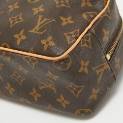 Pre Owned Louis Vuitton Monogram Canvas Trousse Toiletry Pouch 25