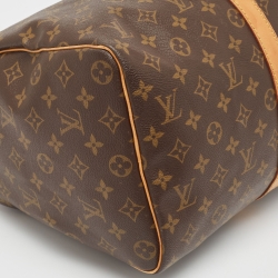 Louis Vuitton Monogram Canvas Keepall 45 Bag