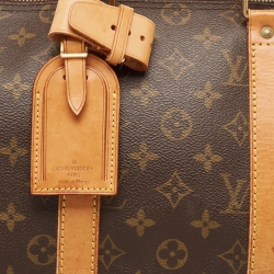 Louis Vuitton Monogram Canvas Keepall 45 Bag