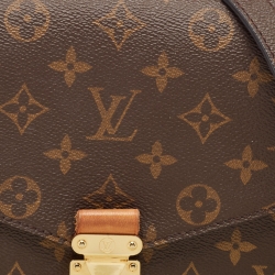 Pre Owned Louis Vuitton Monogram Canvas Pochette Metis Bag