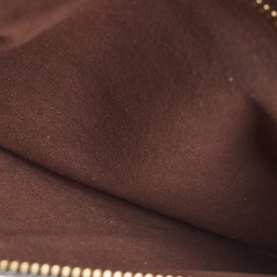 Pre Owned Louis Vuitton Monogram Canvas Pochette Metis Bag