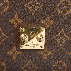 Pre Owned Louis Vuitton Monogram Canvas Pochette Metis Bag