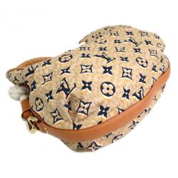 مملوكة مسبقًا Louis Vuitton Monogram Cruise Beige Nylon Ulles Shoulder Bag MM