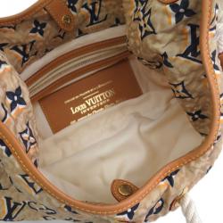 مملوكة مسبقًا Louis Vuitton Monogram Cruise Beige Nylon Ulles Shoulder Bag MM