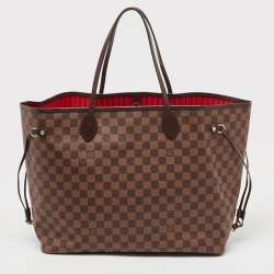 Louis Vuitton Damier Ebene Canvas Neverfull GM Bag