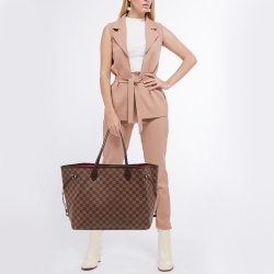 Louis Vuitton Damier Ebene Canvas Neverfull GM Bag