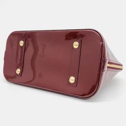Pre Owned Louis Vuitton Vernis Alma PM Handbag