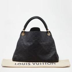 مملوكة مسبقًا Louis Vuitton Black Monogram Empreinte Leather Artsy MM Bag