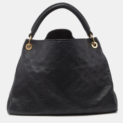مملوكة مسبقًا Louis Vuitton Black Monogram Empreinte Leather Artsy MM Bag