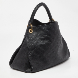 مملوكة مسبقًا Louis Vuitton Black Monogram Empreinte Leather Artsy MM Bag