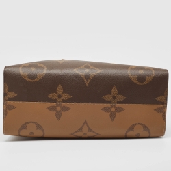 Pre Owned Louis Vuitton Monogram Reverse Giant Canvas OnTheGo GM Bag