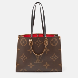 Pre Owned Louis Vuitton Monogram Reverse Giant Canvas OnTheGo GM Bag