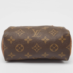 Pre Owned Louis Vuitton Monogram Canvas Vintage Speedy Bag