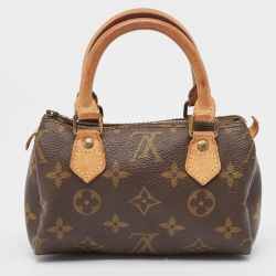 Pre Owned Louis Vuitton Monogram Canvas Vintage Speedy Bag