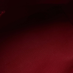 Pre Owned حقيبة لوي فيتون بيليفو فيرنيه مونوغرامي عنابي PM