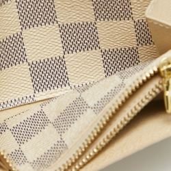 Pre Owned Louis Vuitton Damier Azur Canvas Pochette Belt Bag