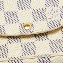Pre Owned Louis Vuitton Damier Azur Canvas Pochette Belt Bag