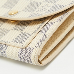 Pre Owned Louis Vuitton Damier Azur Canvas Pochette Belt Bag