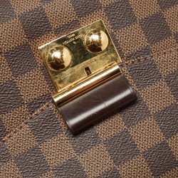 Pre Owned Louis Vuitton Damier Ebene Canvas Croisette Bag