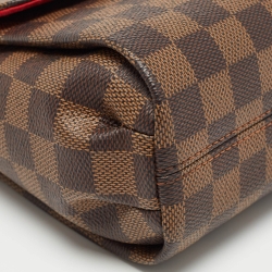 Pre Owned Louis Vuitton Damier Ebene Canvas Croisette Bag