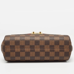 Pre Owned Louis Vuitton Damier Ebene Canvas Croisette Bag