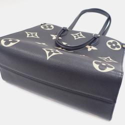 Louis Vuitton  Leather MM Onthego Totes