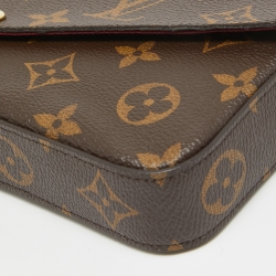 Pre Owned Louis Vuitton Monogram Canvas Felicie Pochette Bag