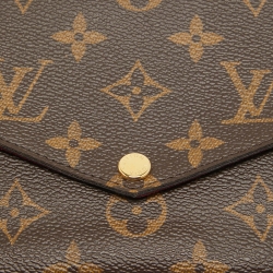 Pre Owned Louis Vuitton Monogram Canvas Felicie Pochette Bag