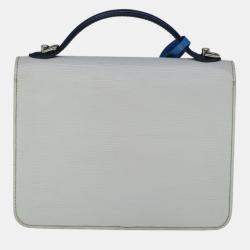 Louis Vuitton White Epi Leather Neo Monceau shoulder Bag