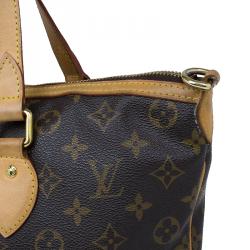 Pre Owned حقيبة يد لوي فيتون كانفاس مونوجرامي بالرمو بي إم